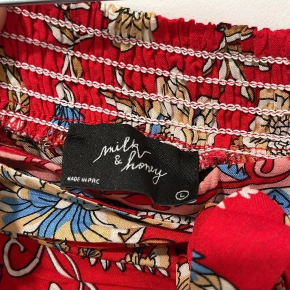 2 piece colorful floral pants set Size Large - Picture 9 of 9